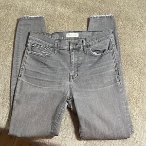 Madewell High Riser Skinny Jeans